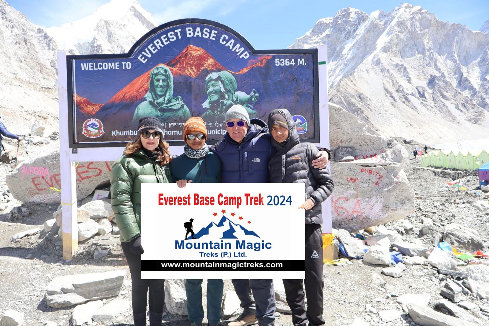 Kathmandu to Everest Base Camp Distance